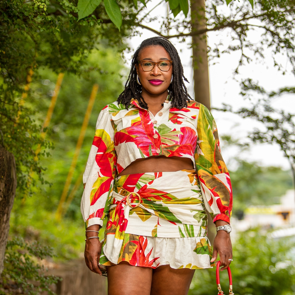 Floral Print top - Multicolor